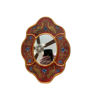 Picture of Vintage Colonial Mirror in Silver | Hand-Carved Peruvian Home Decor
