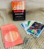 Illustrated Osho Oracle Deck (Spanish) with 60 cards and guidebook for self-reflection, meditation, and personal growth.