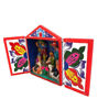 Picture of Handmade Peruvian Retablo with Nativity Scene – 5” Folk Art Holy Family Christmas Decor