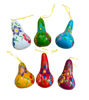 Picture of Gourd Carved Nativity Scene Christmas Tree ornament - 1 piece (10 colors)