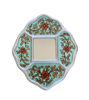Picture of Handcrafted Cuzco-Style Peruvian Mirror | 6" Gold Leaf Vintage Decor