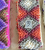 Picture of Peruvian embroidered headband. Handmade, knitted, 100% sheep wool, different designs