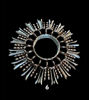 Picture of Peruvian Sunburst Mirror 14" Silver, Home decor, Wall Art, Decorative