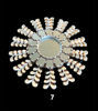 Picture of Peruvian Sunburst Mirror 14" Silver, Home decor, Wall Art, Decorative