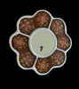 Picture of Peruvian Vintage Mirror 8" Flower Shape, Decorative, Wall Art