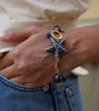 Picture of Bracelet with Circles, Starfish and Lapis Lazuli