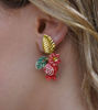Picture of Stud earrings with small pomegranates