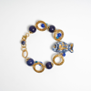 Picture of Bracelet with Circles, Fish and Lapis Lazuli