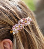Picture of Hair clip with flowers, stones and pearls