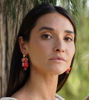 Picture of Drop earrings with pomegranates