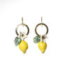 Picture of Hoop earrings with lemons