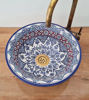 Picture of MANDALA Bathroom Washbasin - Bathroom Vessel Sink - Countertop Basin - Mediterranean Bowl Sink Lavatory - Solid Brass Drain Cap Gift