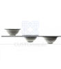 Picture of Handmade Black & White Moroccan Bathroom Vessel Sink – Mediterranean Style Countertop Basin with Brass Drain Cap