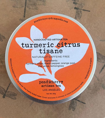 Picture of Turmeric Citrus Tisane - naturally caffeine free