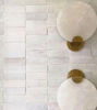 Picture of Custom Made Off-White Zellige Backsplash Tiles 5” x 2” – Handmade Moroccan Tiles (Per Sq Ft)