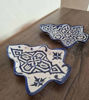 Picture of Christmas Tree Plates • Xmas Handmade Decorative Plates • Ceramic Holiday Decor