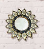 Picture of Cuscajas Vintage Mirror • Handmade Sunburst Mirror • Cuzco Colonial Style Decor