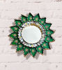 Picture of Cuscajas Vintage Mirror • Handmade Sunburst Mirror • Cuzco Colonial Style Decor