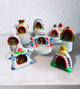 Picture of Altarpiece Vintage Nativity Scene • Handmade Christmas Decor • Peruvian Ornaments