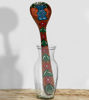Picture of Hand-Painted Wooden Spatula—Bengali Pattachitra Style Kitchen Essential