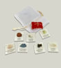 Picture of Chakras Healing Kit • 7 Chakra Stones with Lucky Amulet • Cleansed & Moon-Charged Crystal Set