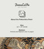 Picture of Traditional Bengal Patachitra Wildlife Painting | 22"x14" | Handpainted with Herbal Colors on Paper