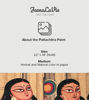 Picture of Bengal Patachitra Folk Art – Graceful Couple in a Courtyard Scene | Natural Herbal Colors on Paper (22” x 14”)
