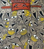 Picture of Traditional Bengal Patachitra Fish Painting | 22x14 inch | Hand-Painted with Herbal Colors on Paper